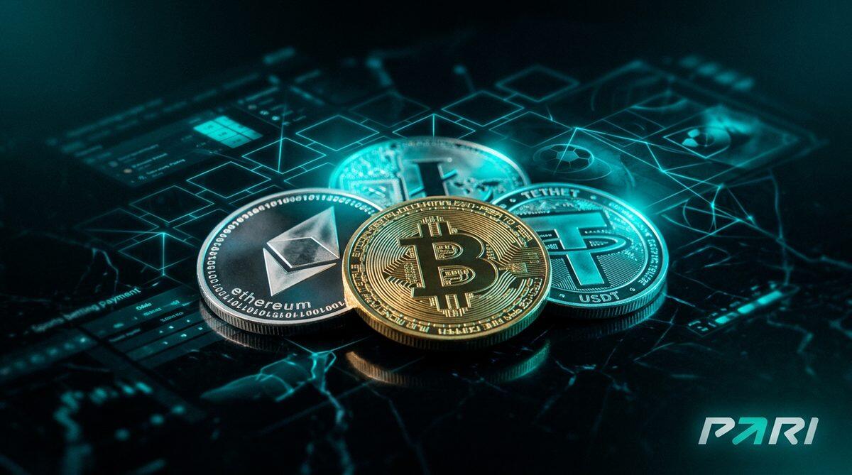 Криптовалюта в БК Пари — Bitcoin, Ethereum, USDT: пополнение и вывод